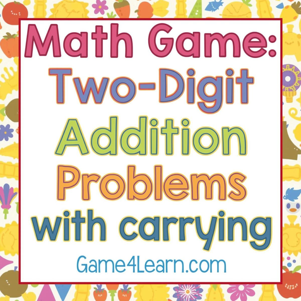 two-digit addition with carrying